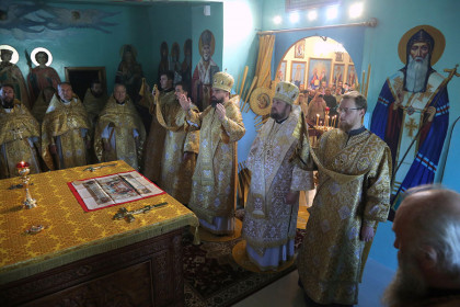 Престольный праздник Димитриевского храма Мирнограда