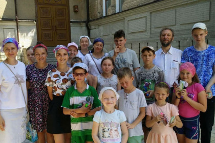 Православный летний лагерь в Дружковке