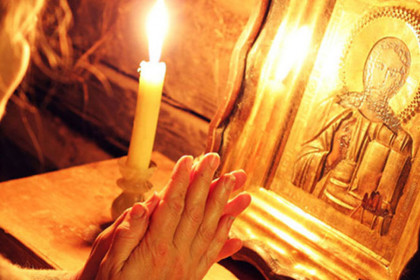 Свеча в домашней молитве