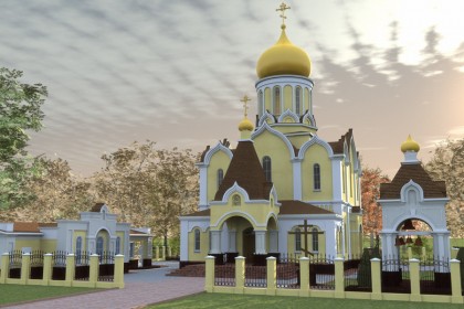 Проект Казанского храма в Юнокоммунаровске
