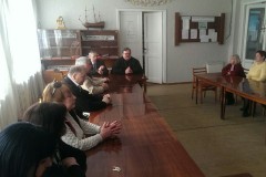 Встреча со священником в профтехучилище г. Артёмово