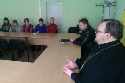Встреча со священником в отделе образования г. Дзержинск